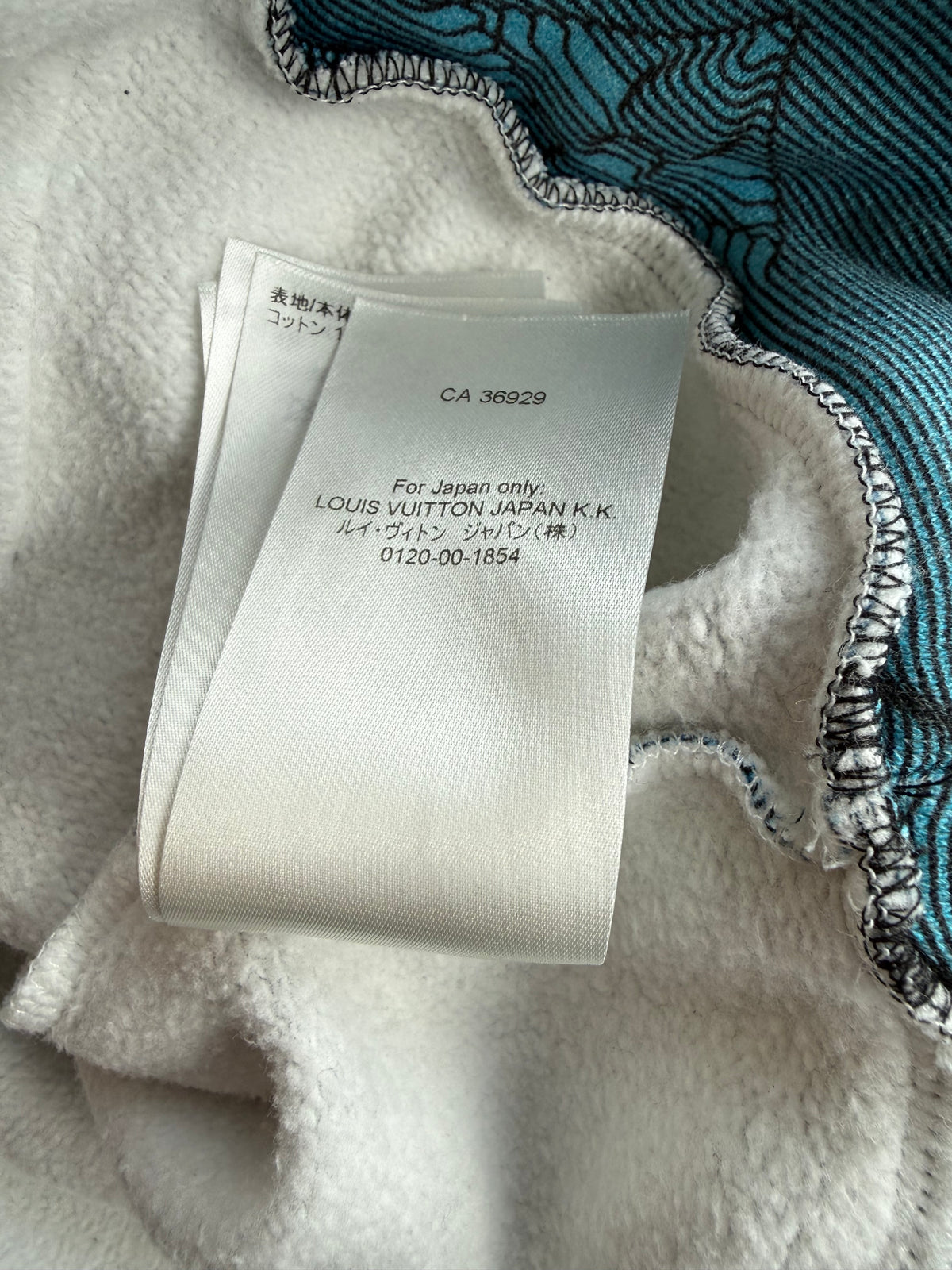 Louis Vuitton Blue 2054 Monogram Hoodie