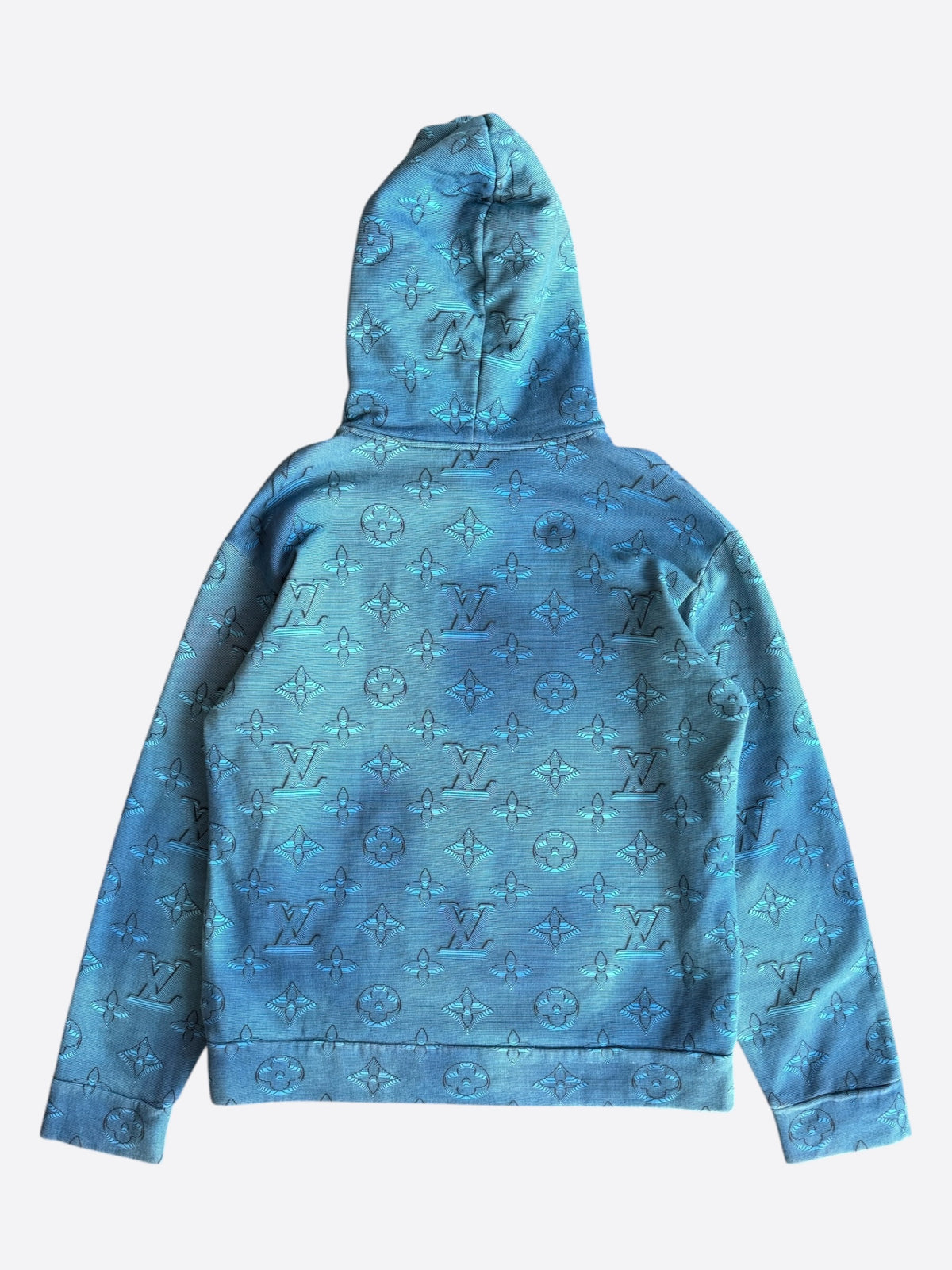Louis Vuitton Blue 2054 Monogram Hoodie