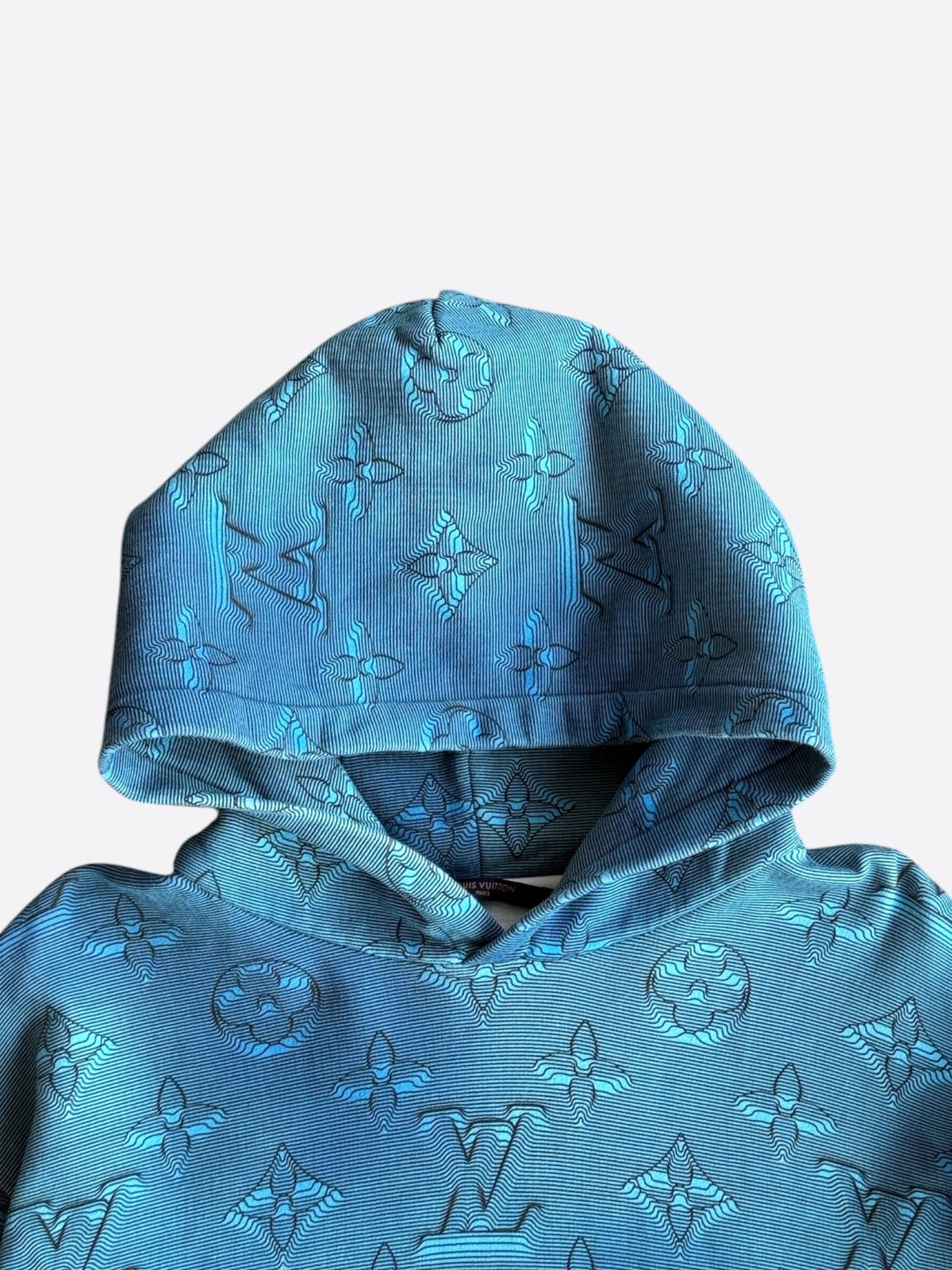 Louis Vuitton Blue 2054 Monogram Hoodie