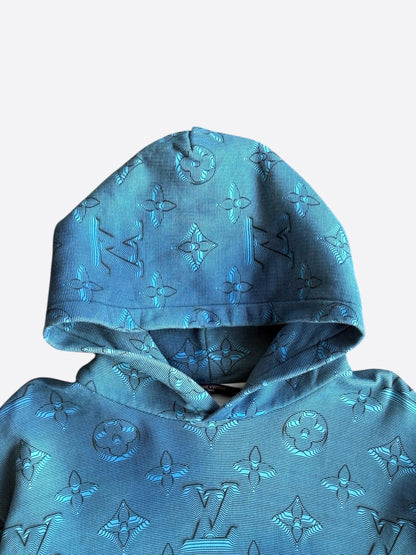 Louis Vuitton Blue 2054 Monogram Hoodie