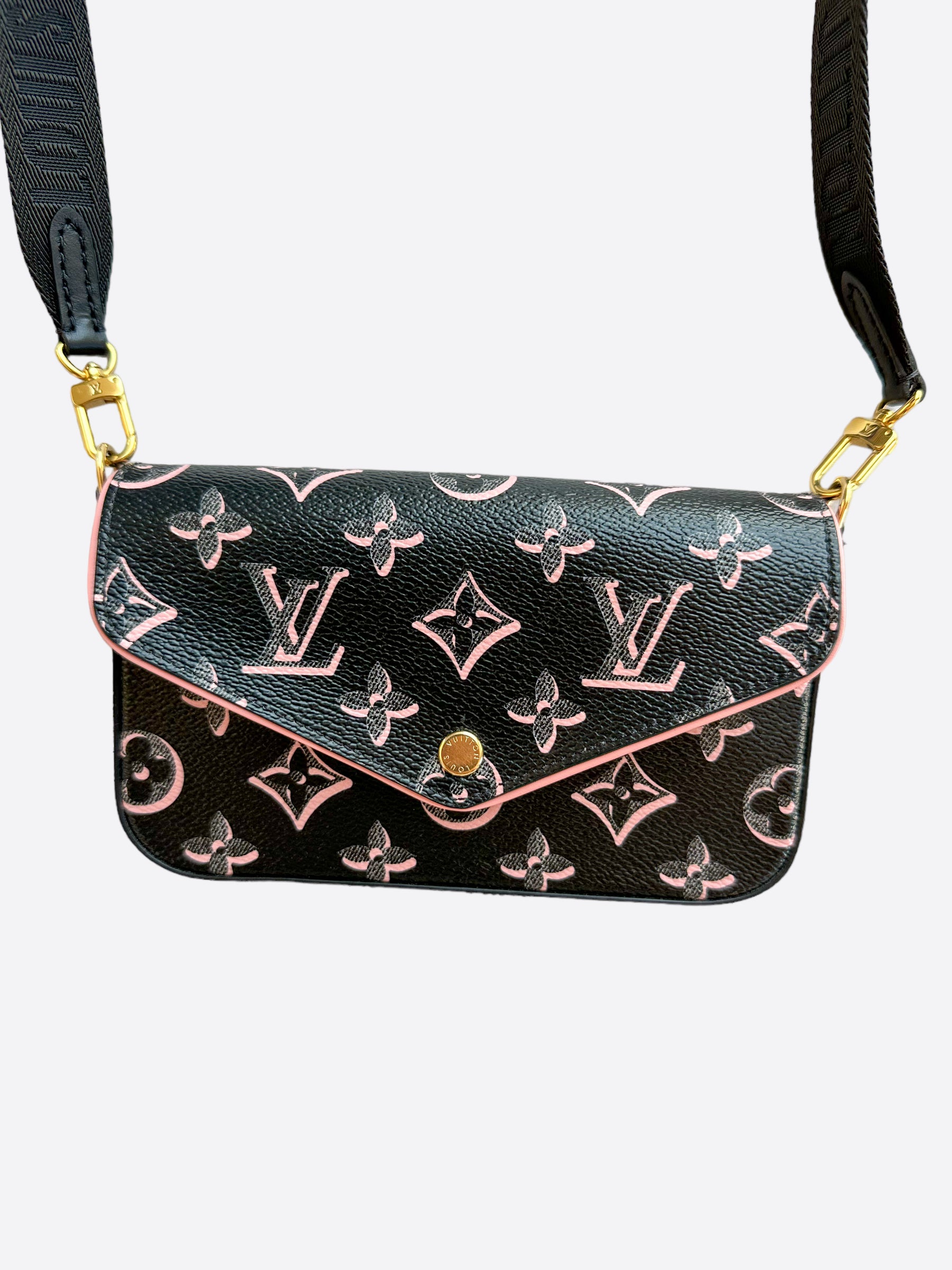 LV Felicie strap & go Bag Pink