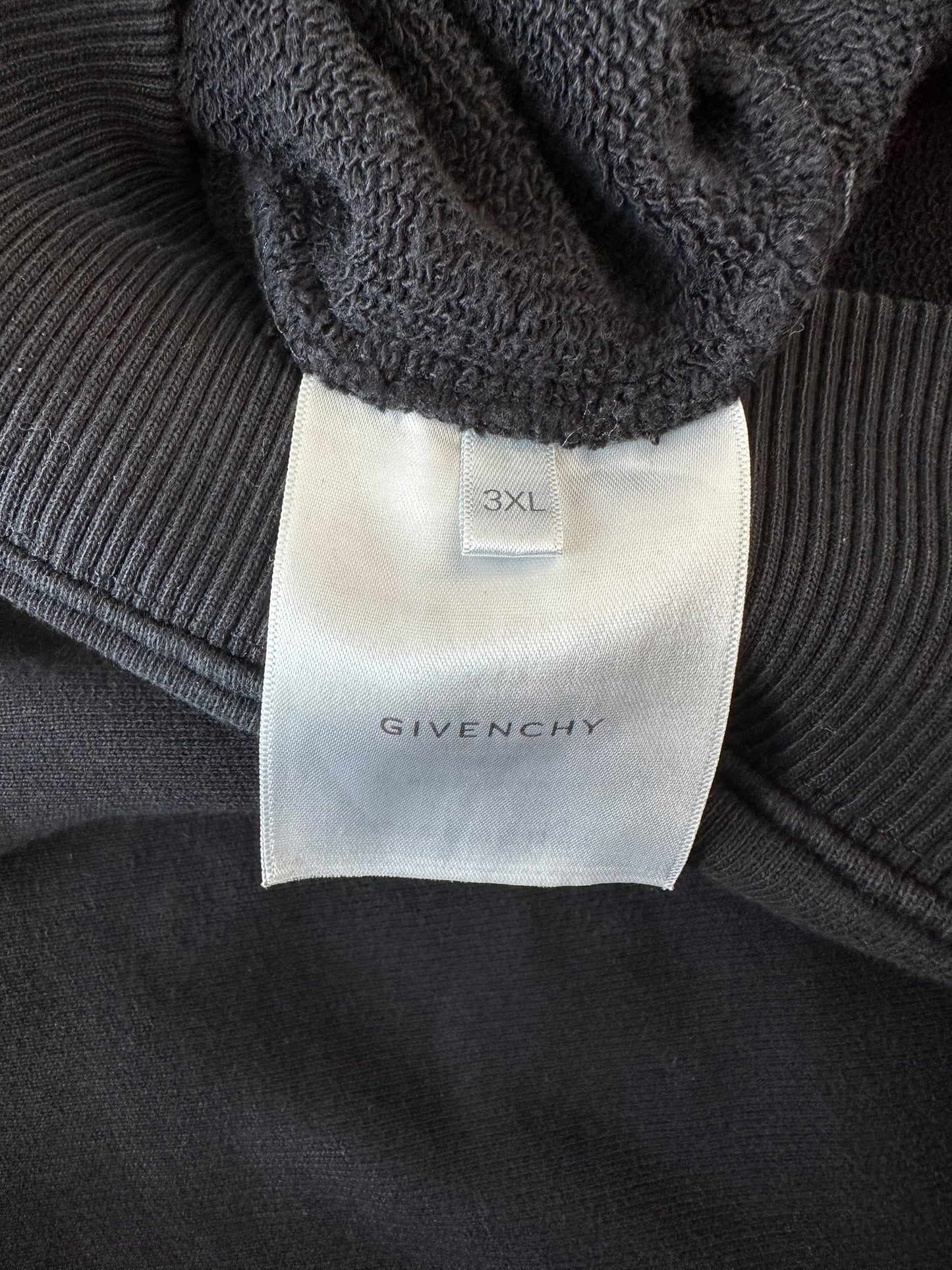 Givenchy Black Mini Embroidered Logo Sweater