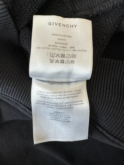 Givenchy Black Mini Embroidered Logo Sweater