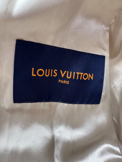 Louis Vuitton White & Blue Bunny Varsity Jacket