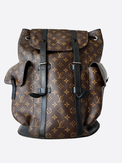 Louis Vuitton Brown Monogram Christopher Backpack