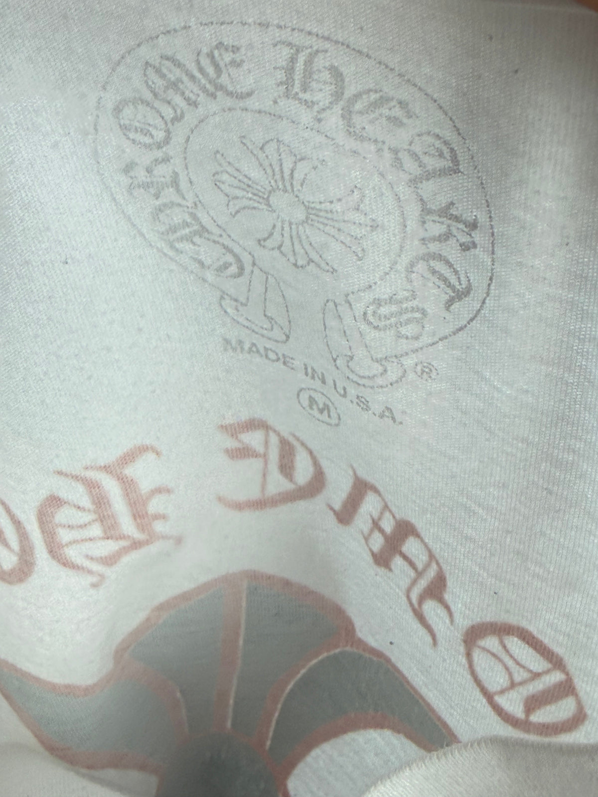 Chrome Hearts White, Orange & Green Miami Exclusive T-Shirt