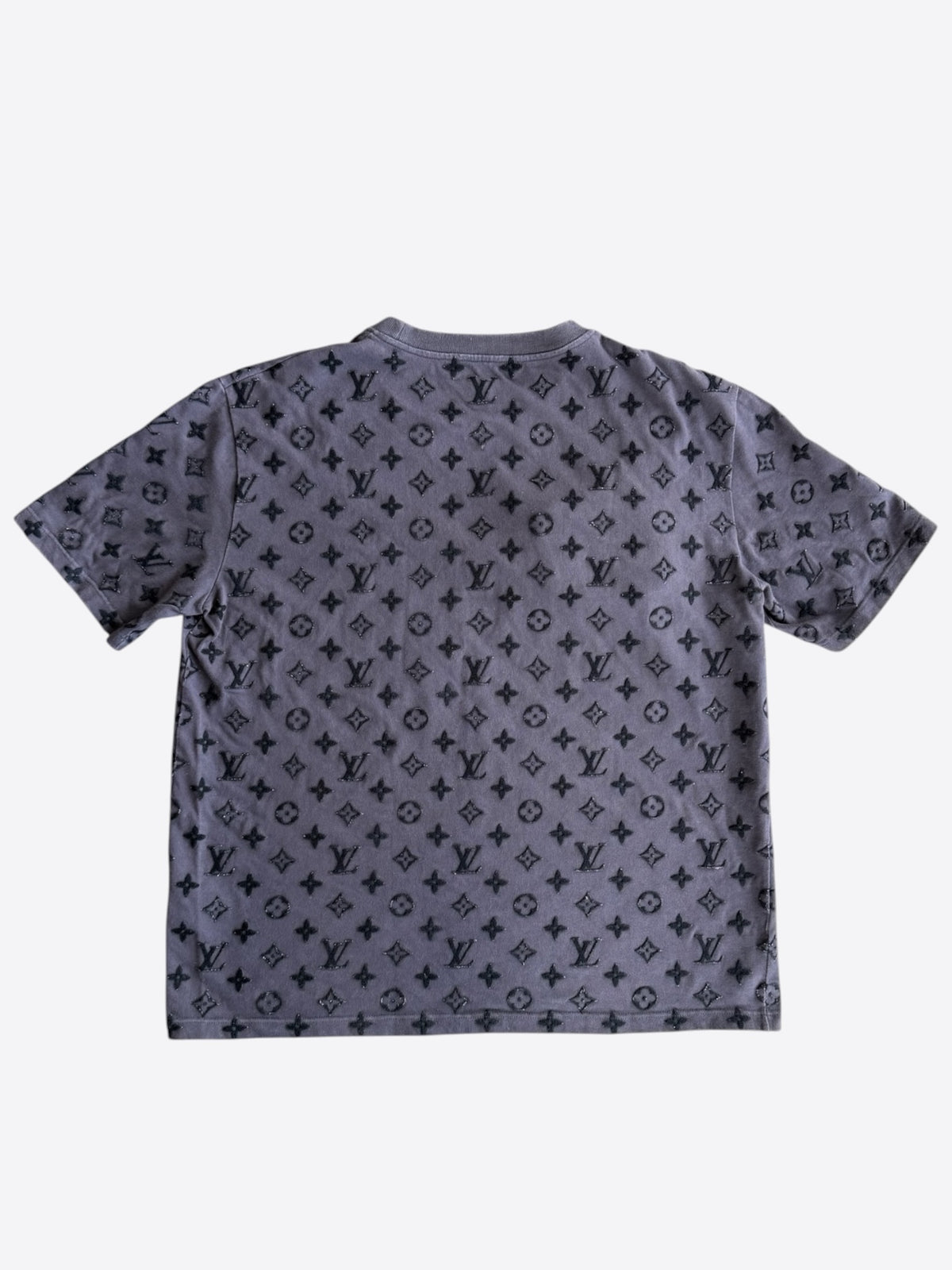 Louis Vuitton Black Tuffetage Monogram Pocket T-Shirt