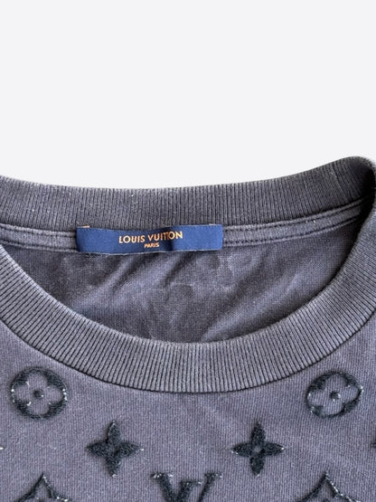 Louis Vuitton Black Tuffetage Monogram Pocket T-Shirt