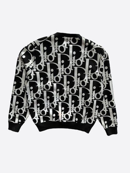 Dior Oblique Black Reflective Wool Sweater