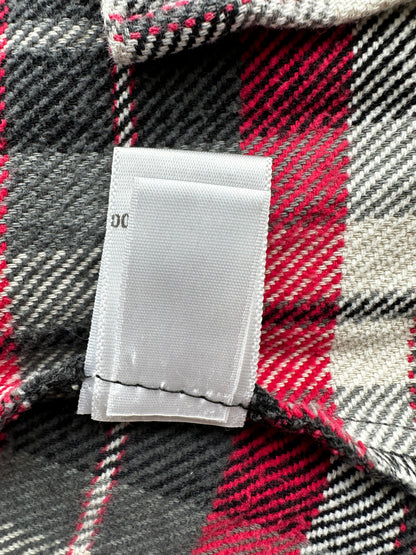 Chrome Hearts Red Plaid Cross Patch Flannel