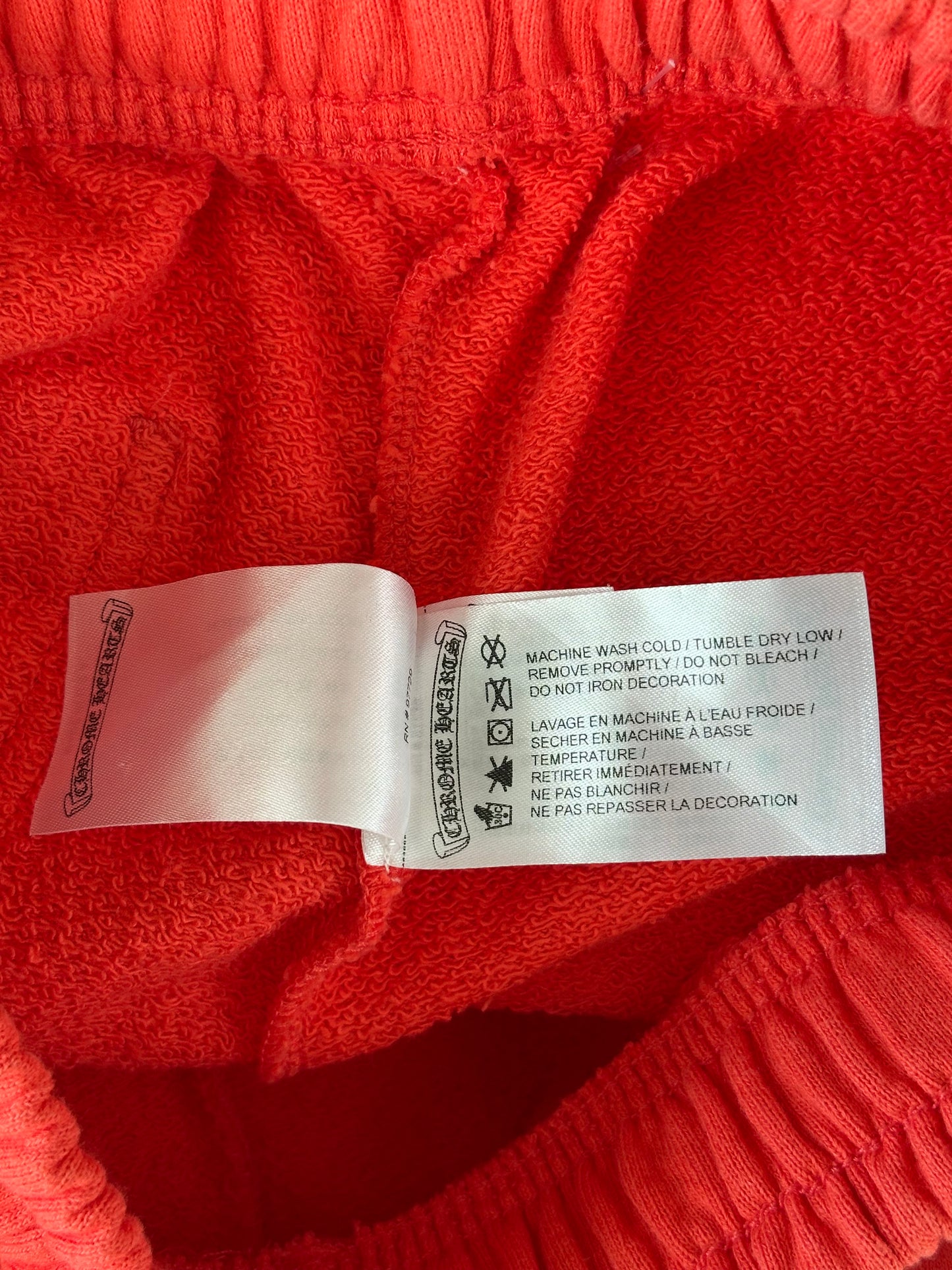 Chrome Hearts Matty Boy Red Spark Cargo Shorts