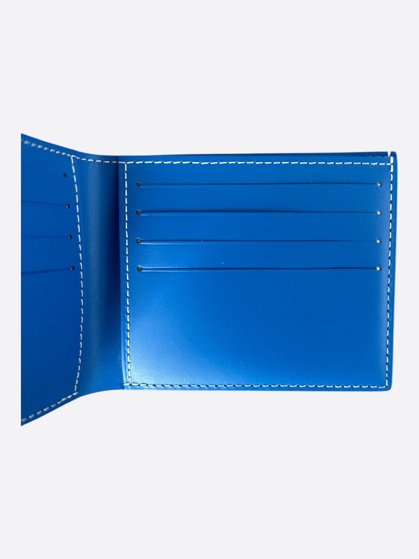 Goyard Blue Victoire Wallet