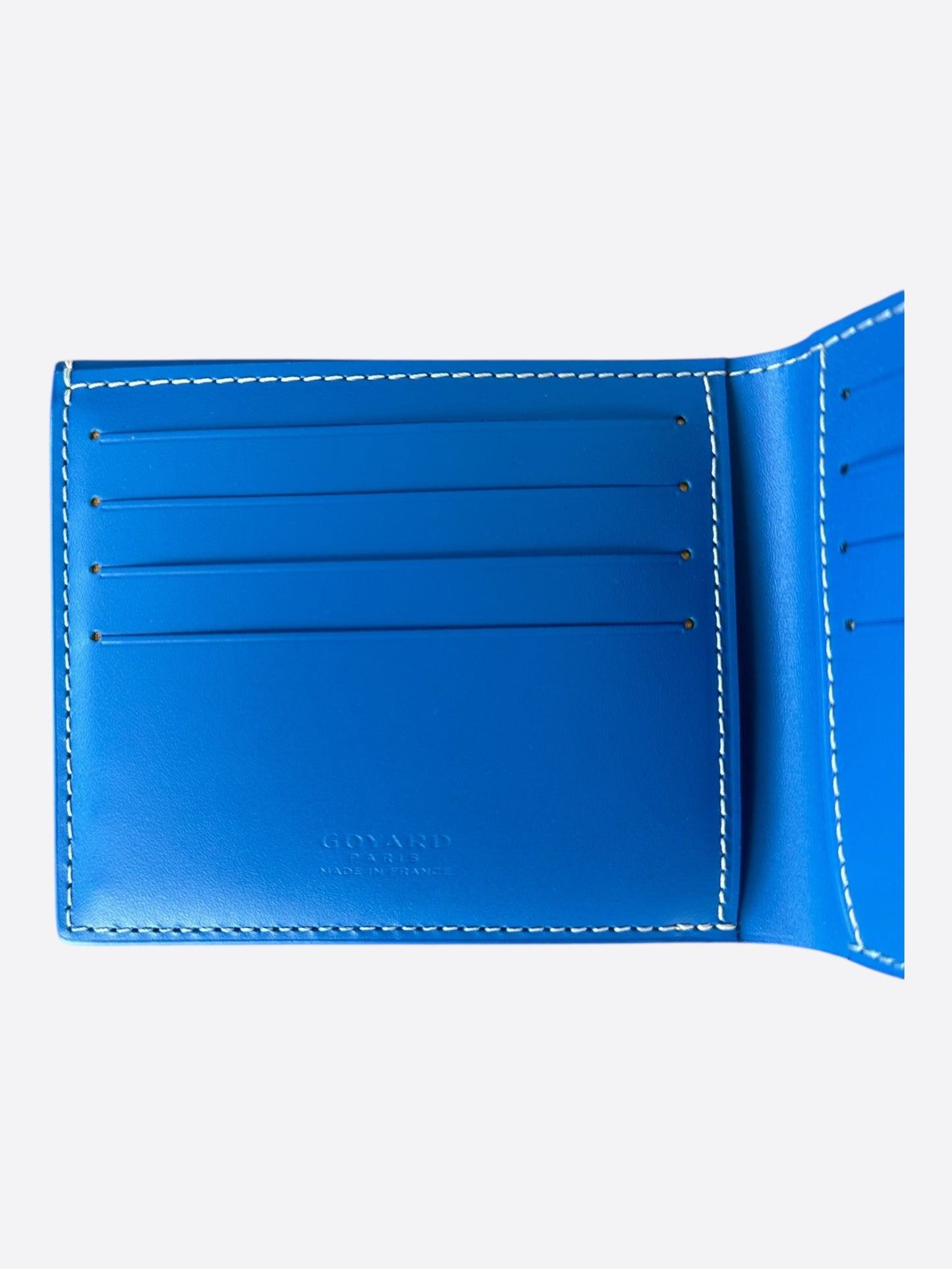 Goyard Blue Victoire Wallet