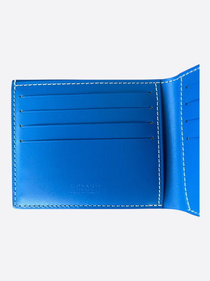 Goyard Blue Victoire Wallet