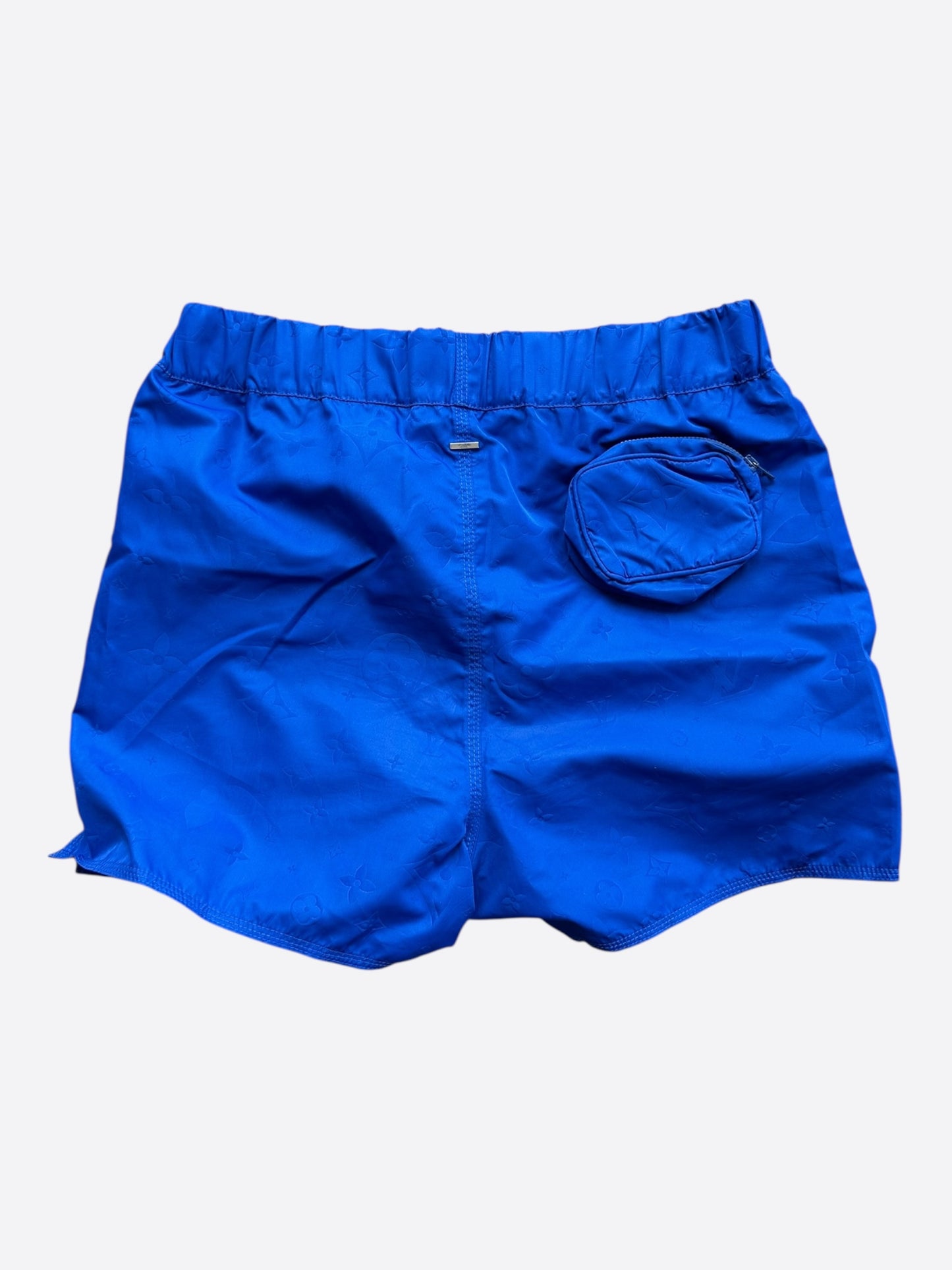 Louis Vuitton Blue Monogram Swim Shorts