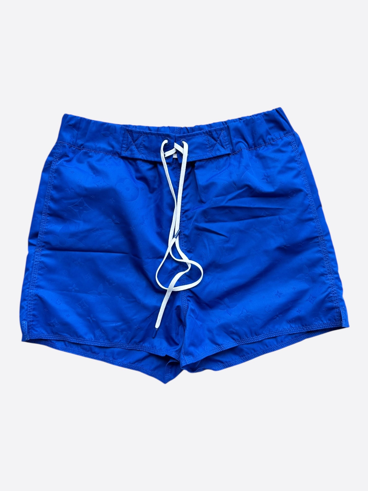 Louis Vuitton Blue Monogram Swim Shorts