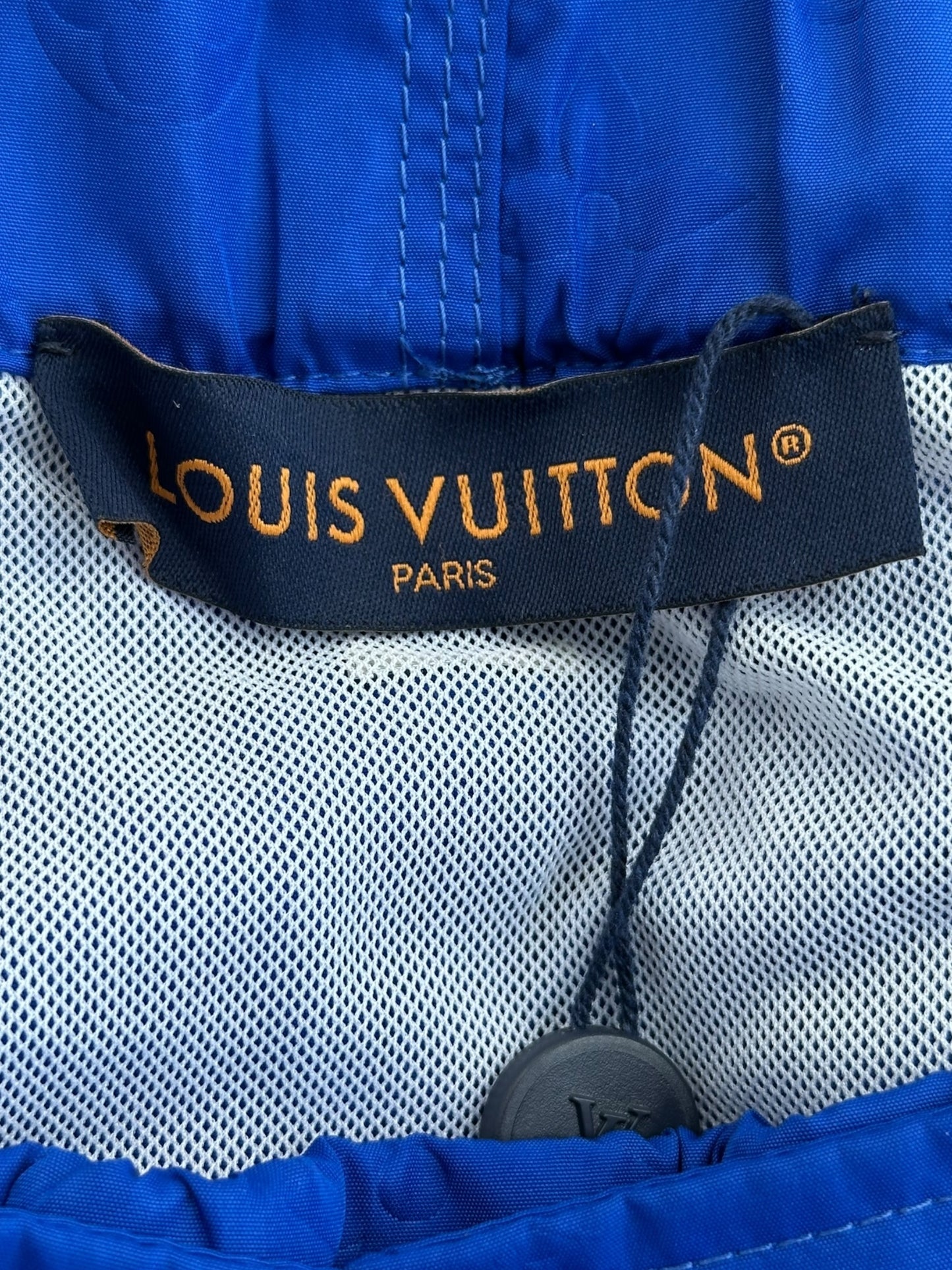 Louis Vuitton Blue Monogram Swim Shorts