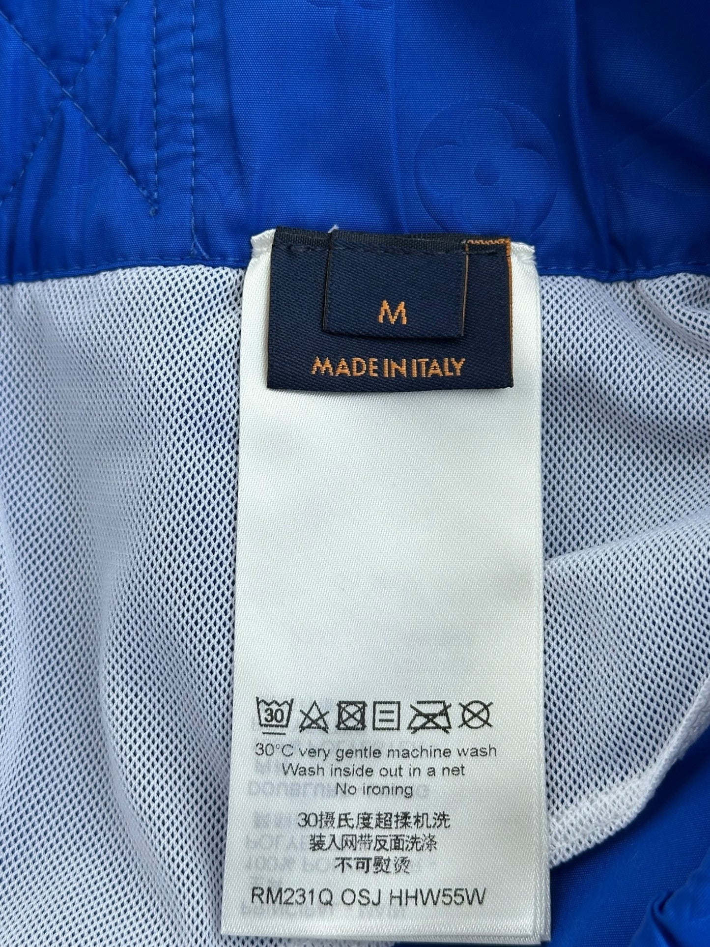 Louis Vuitton Blue Monogram Swim Shorts