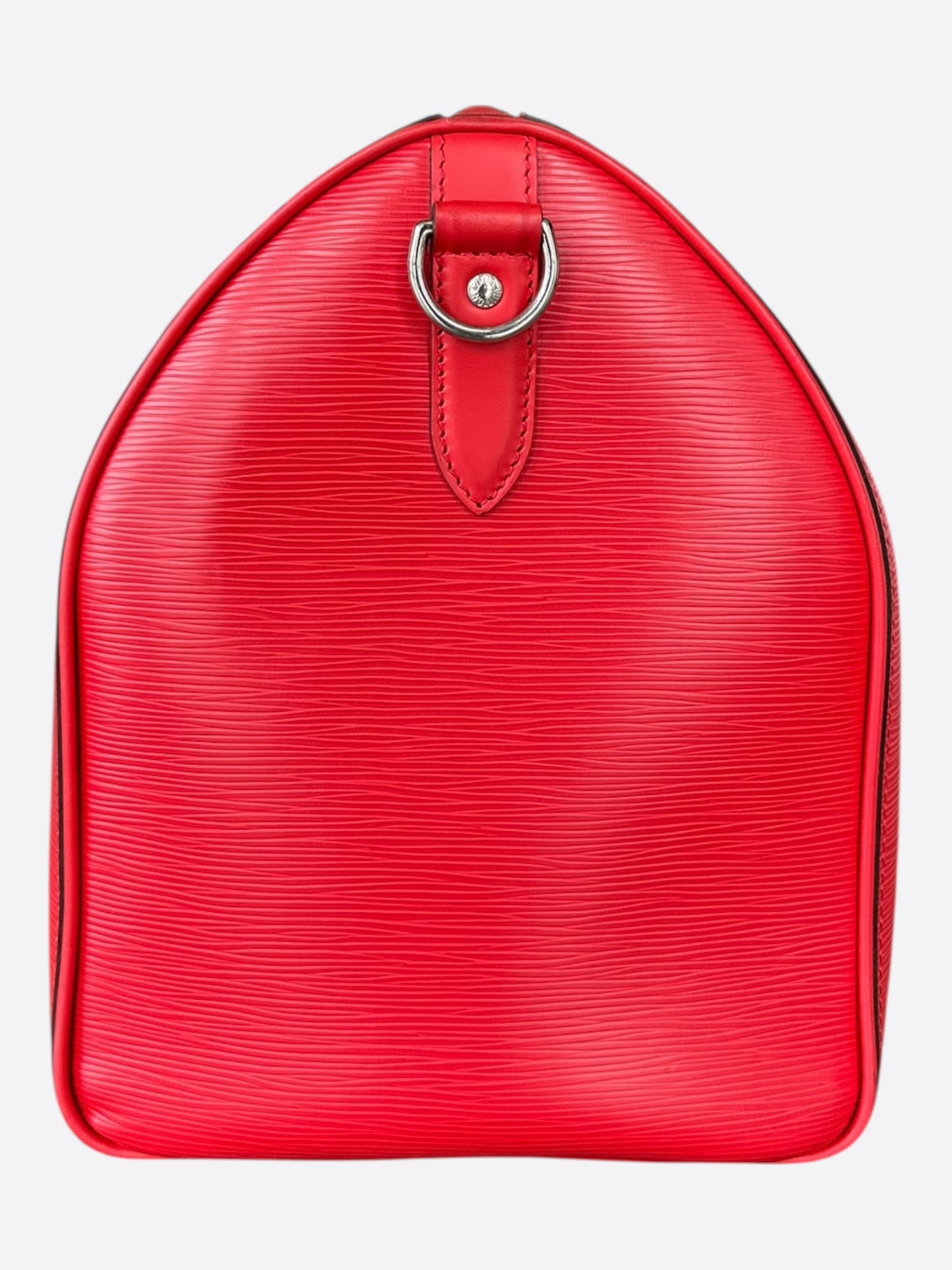 Louis Vuitton Supreme Red & White EPI Keepall 45