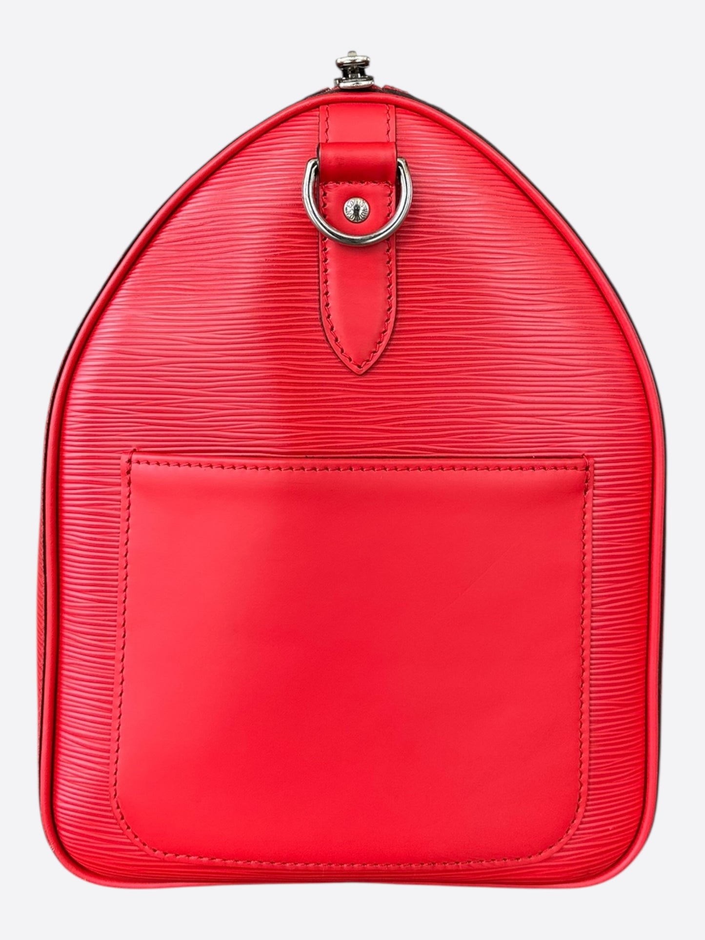 Louis Vuitton Supreme Red & White EPI Keepall 45
