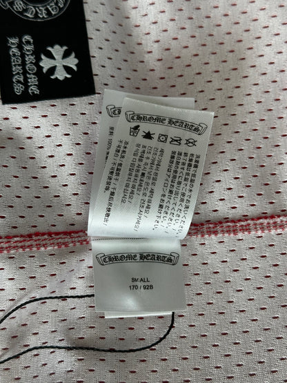 Chrome Hearts Matty Boy Red & White Team Form Reversible Mesh Jersey
