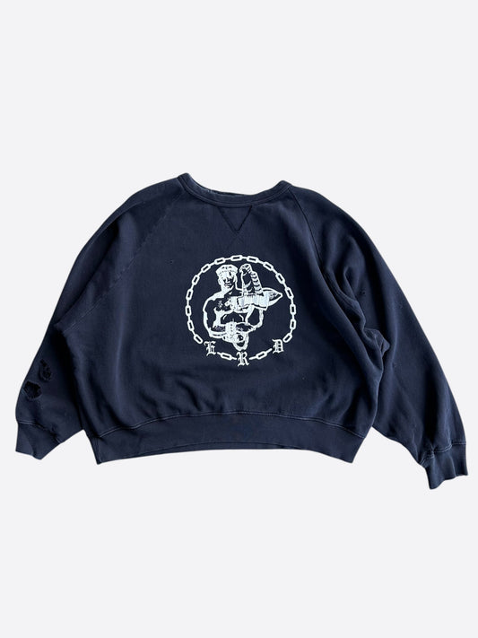 Enfants Riches Deprimes Navy Eagle Sweater