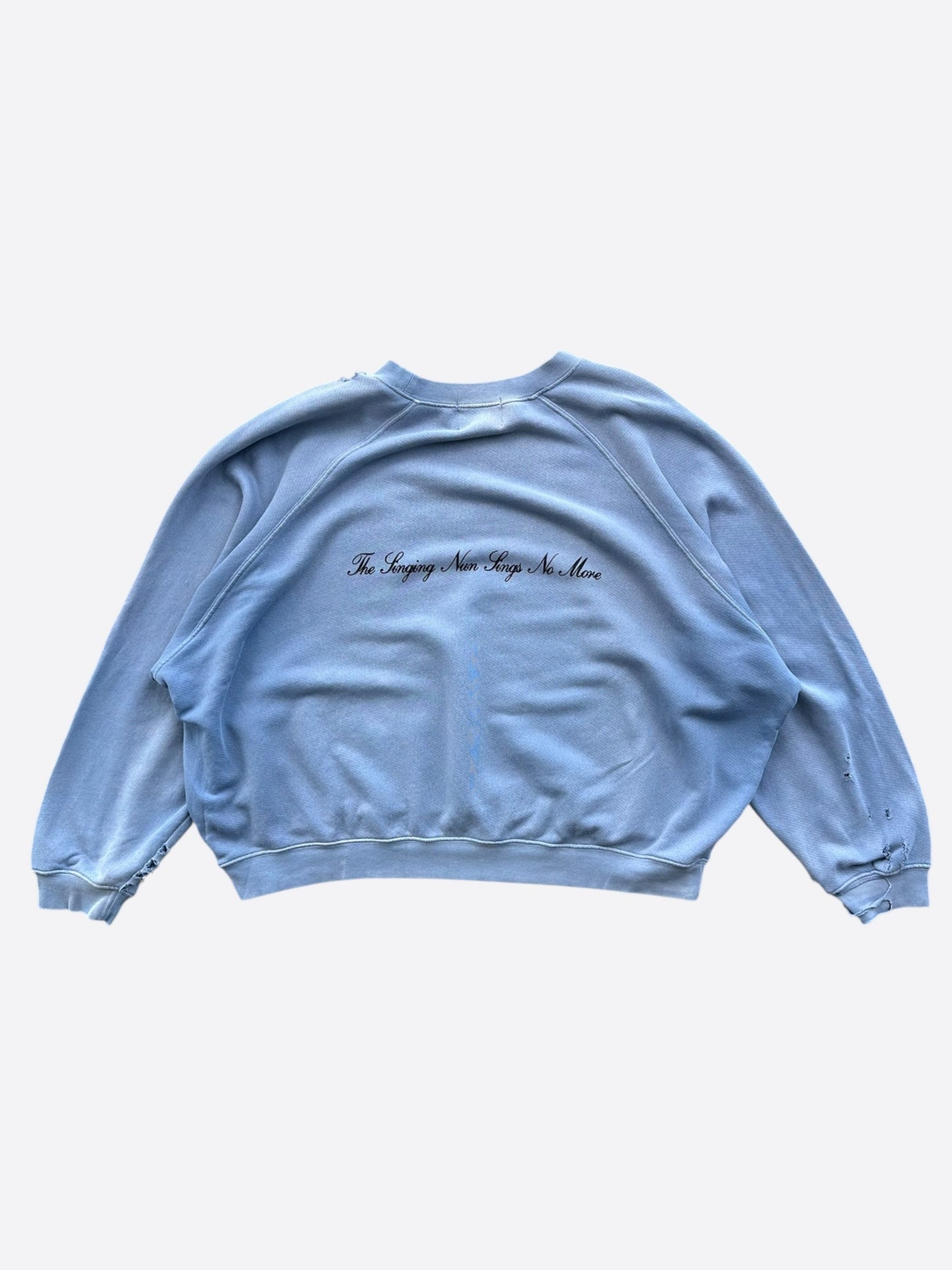 Enfants Riches Deprimes Blue Singing Nun Sweater