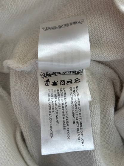 Chrome Hearts White Cross Jacquard Embroidered Hoodie