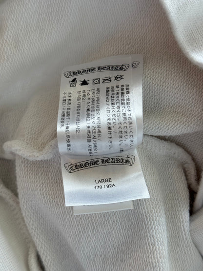 Chrome Hearts White Cross Jacquard Embroidered Hoodie