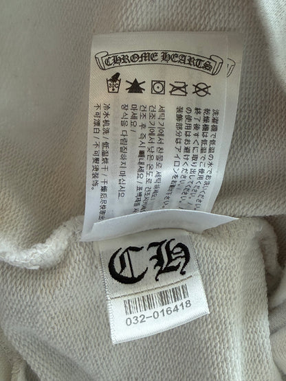Chrome Hearts White Cross Jacquard Embroidered Hoodie