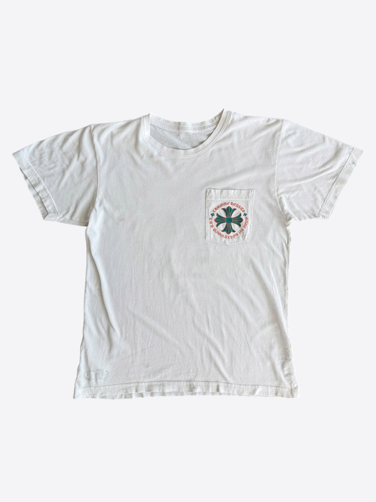Chrome Hearts White, Orange & Green Miami Exclusive T-Shirt