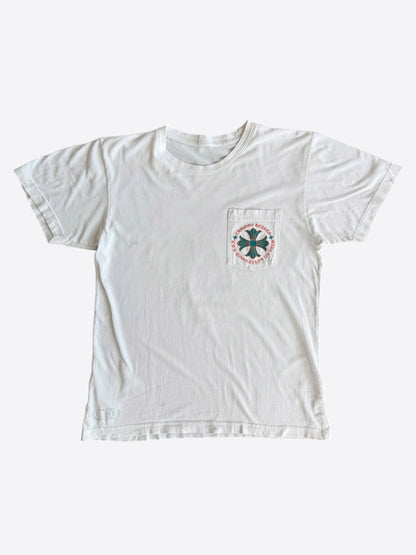 Chrome Hearts White, Orange & Green Miami Exclusive T-Shirt