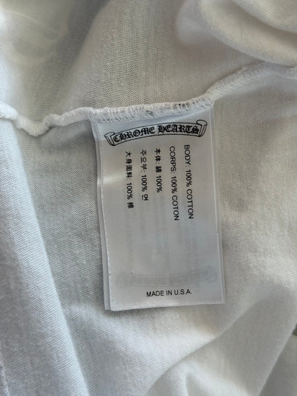 Chrome Hearts White, Orange & Green Miami Exclusive T-Shirt