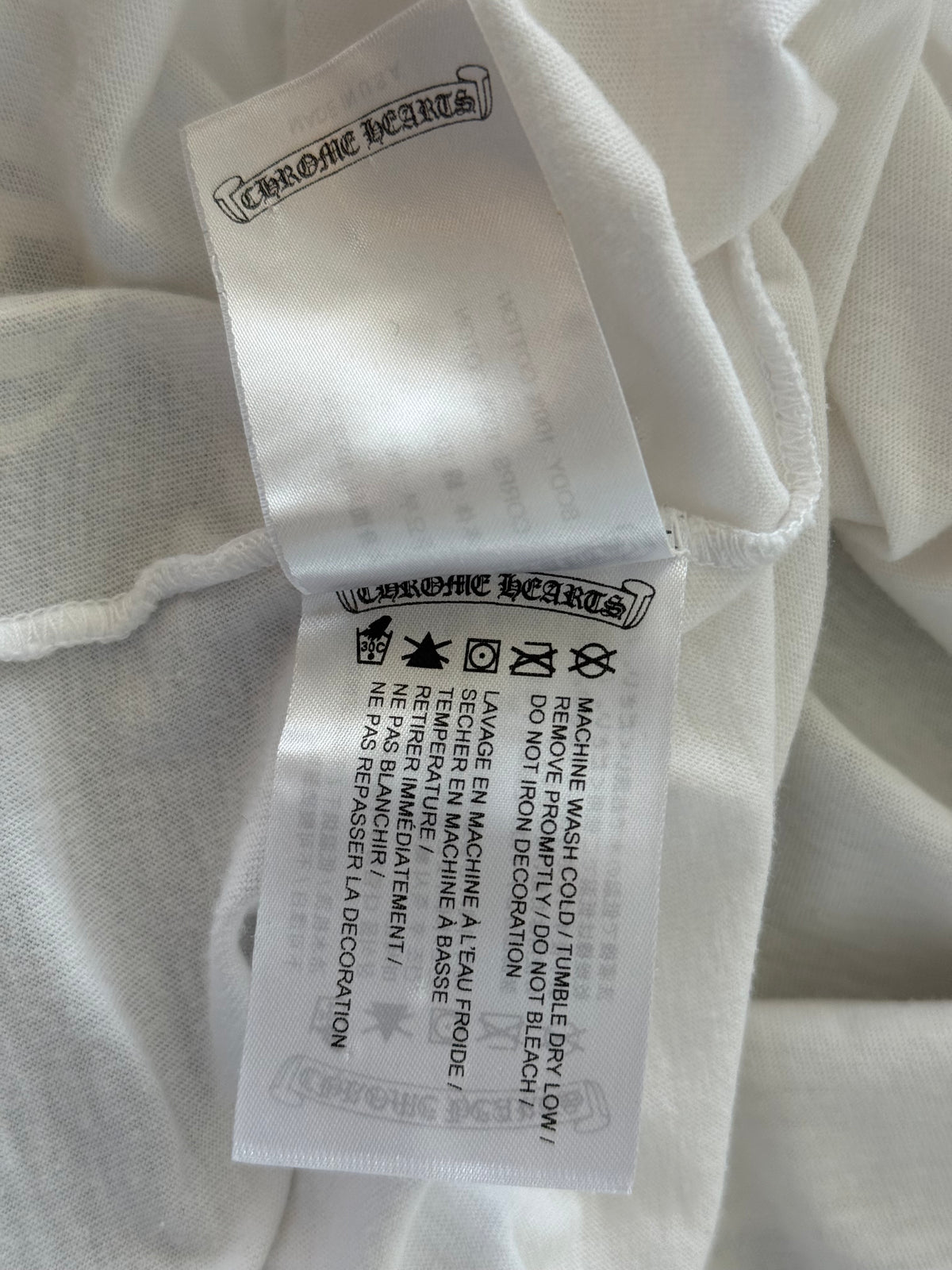 Chrome Hearts White, Orange & Green Miami Exclusive T-Shirt