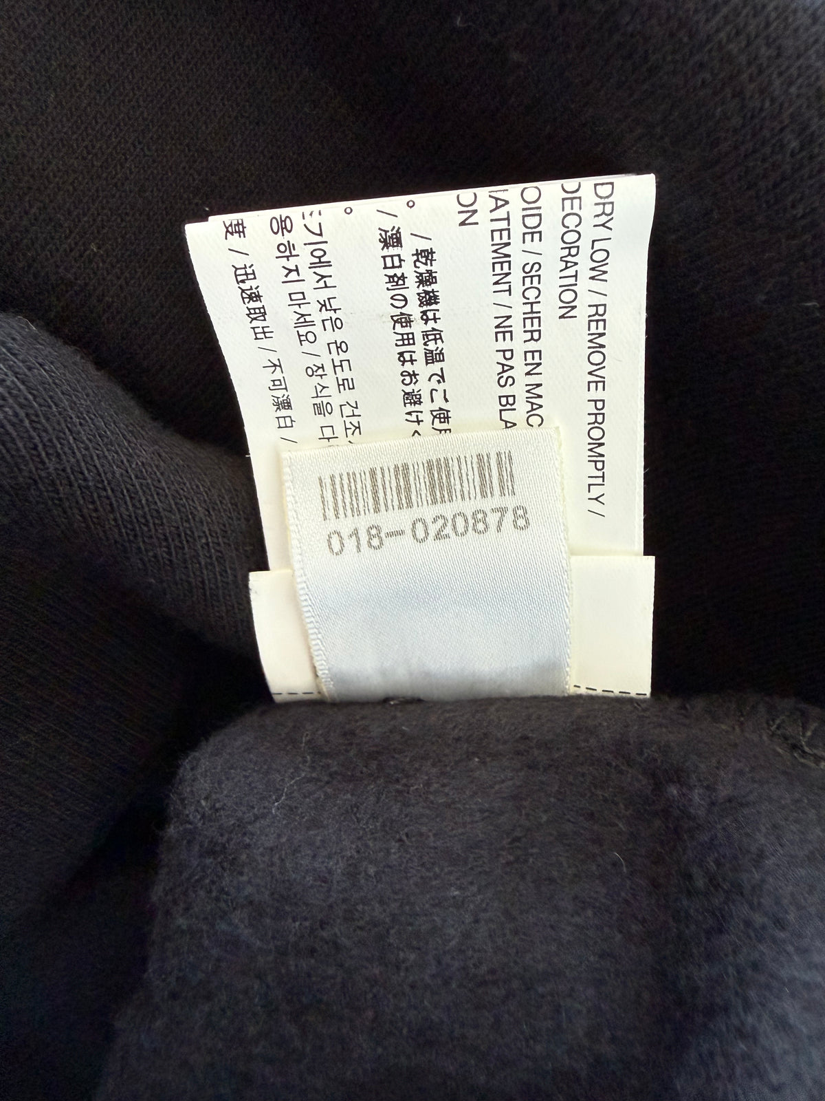 Chrome Hearts Black & White Horseshoe Chomper Logo Hoodie