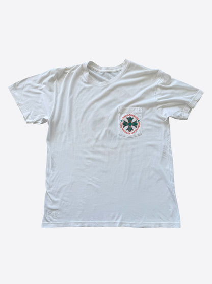 Chrome Hearts White, Orange & Green Miami Exclusive T-Shirt