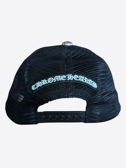 Chrome Hearts Black F*** Patch Trucker Hat