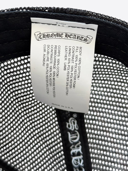 Chrome Hearts Black F*** Patch Trucker Hat