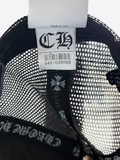 Chrome Hearts Black F*** Patch Trucker Hat