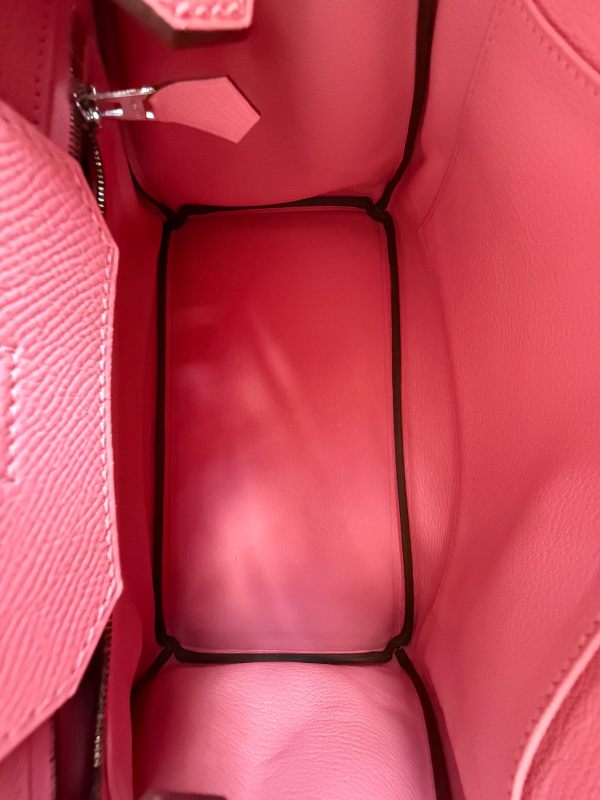 Hermes Bubblegum Pink Epsom & Palladium Hardware Birkin 30