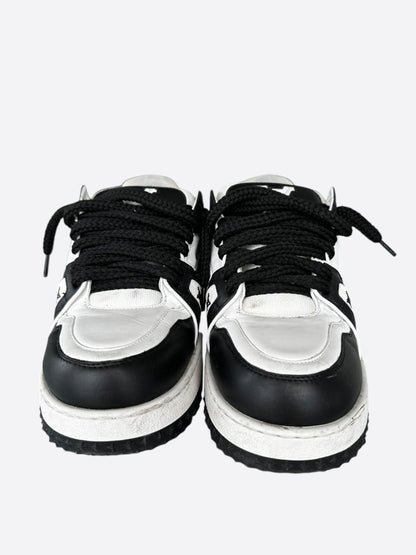 Louis Vuitton Black & White Maxi Trainers