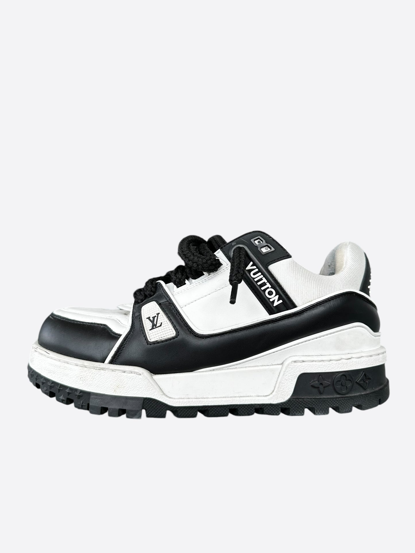 Louis Vuitton Black & White Maxi Trainers