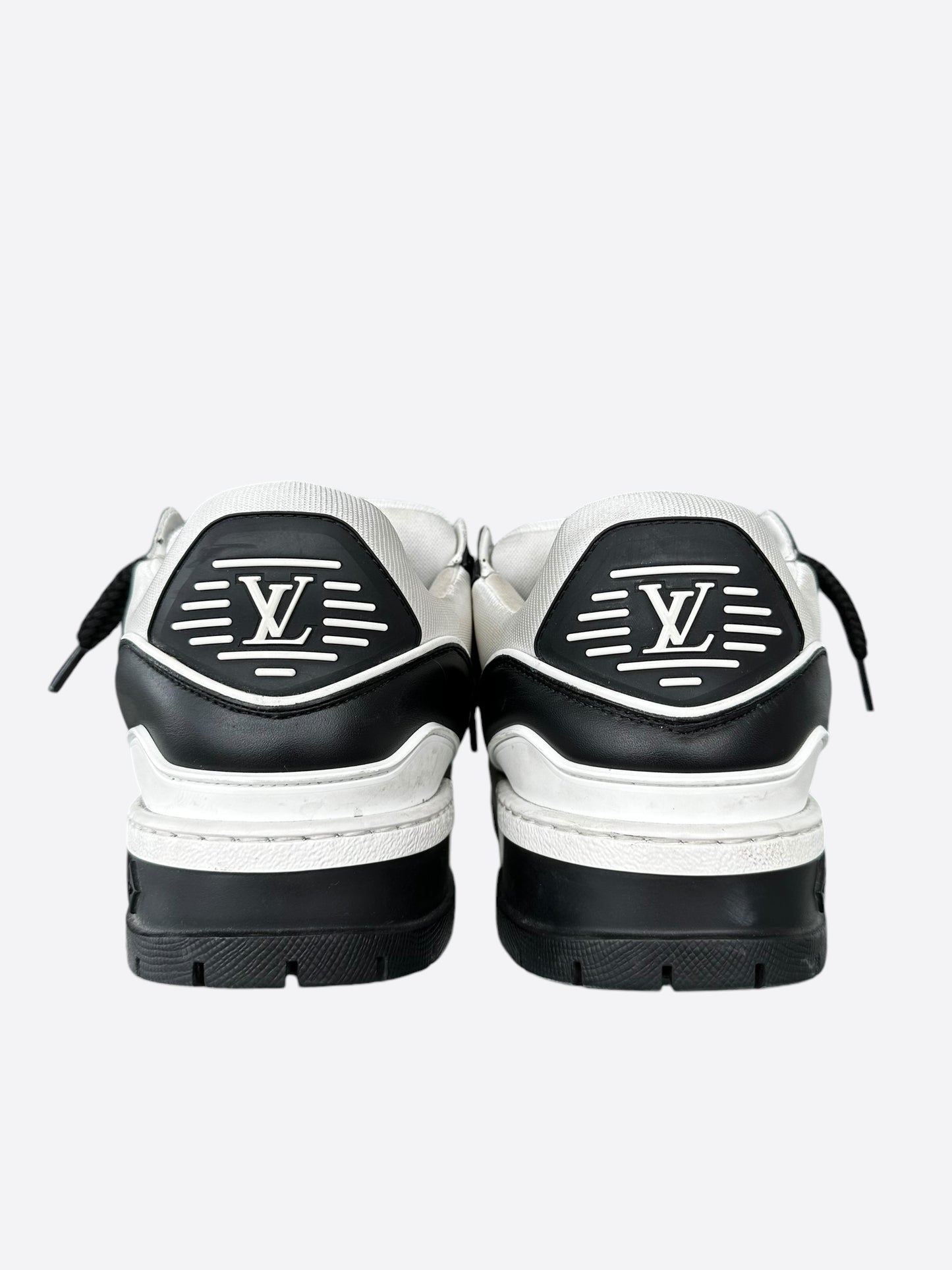 Louis Vuitton Black & White Maxi Trainers