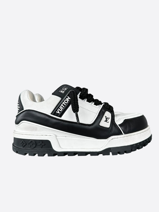 Louis Vuitton Black & White Maxi Trainers