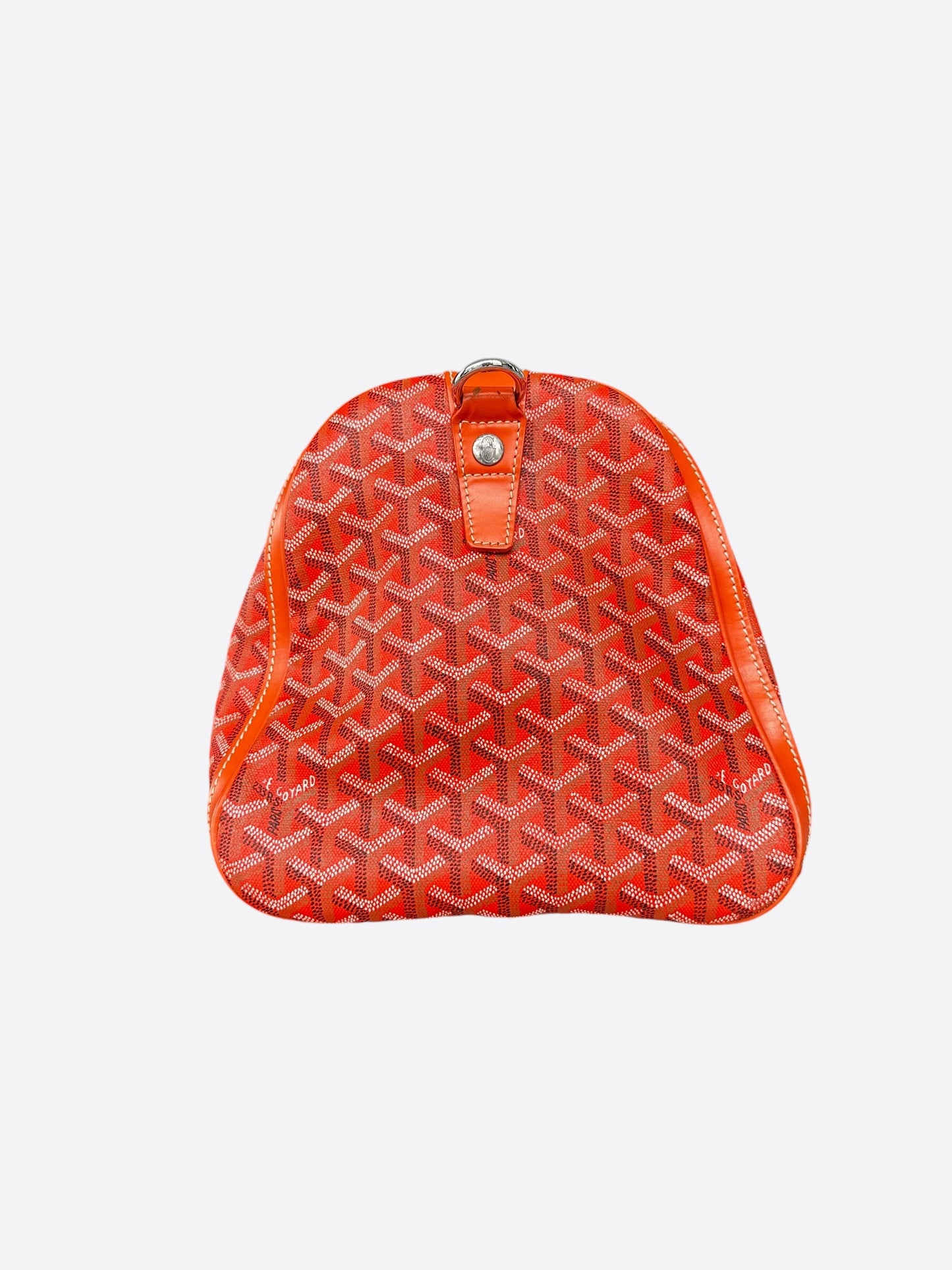 Goyard Orange Croisiere 50 Duffel Bag