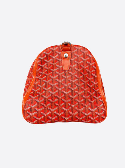 Goyard Orange Croisiere 50 Duffel Bag