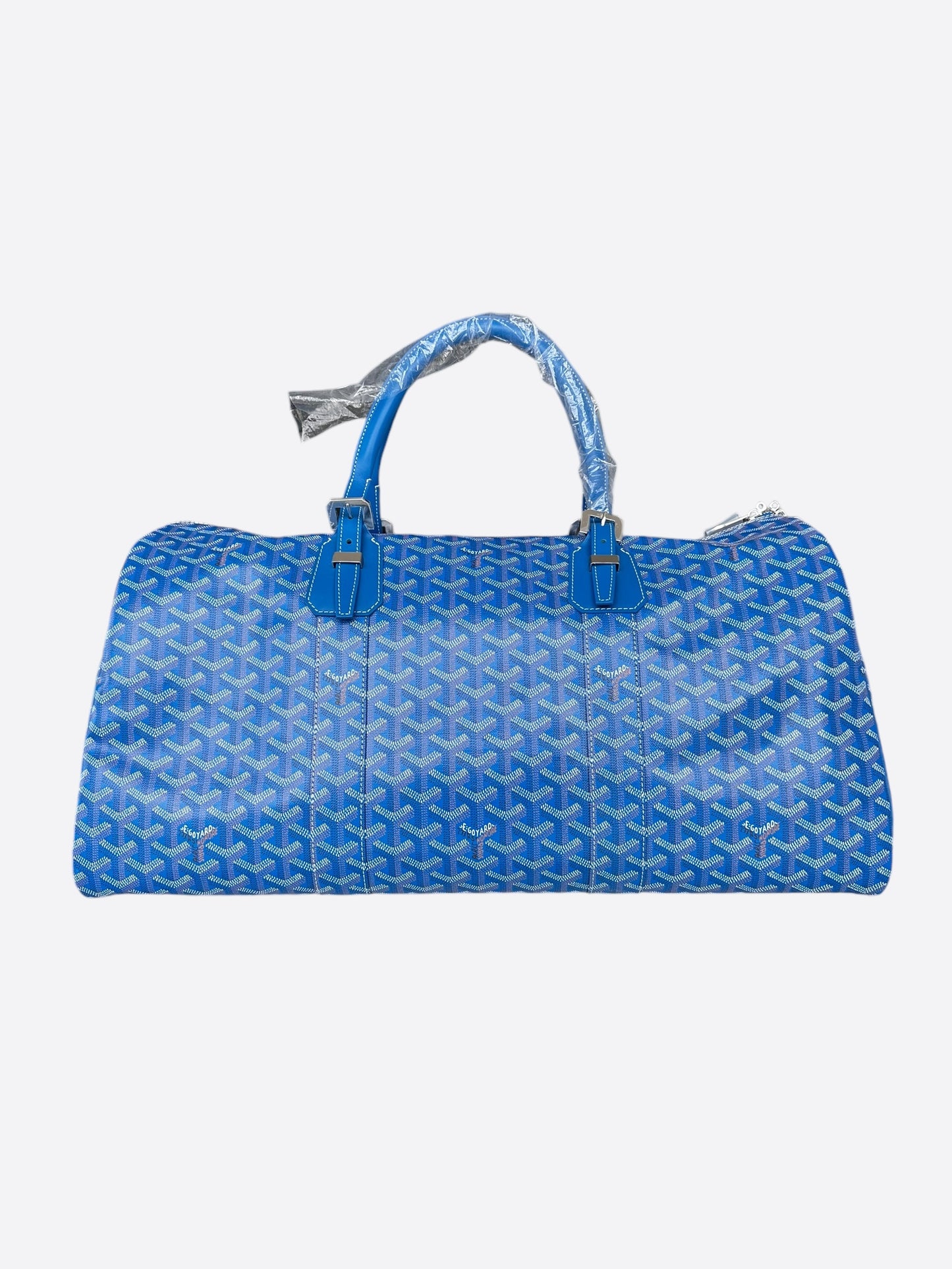 Goyard Blue Boston 50 Duffel Bag