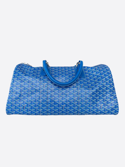 Goyard Blue Boston 50 Duffel Bag