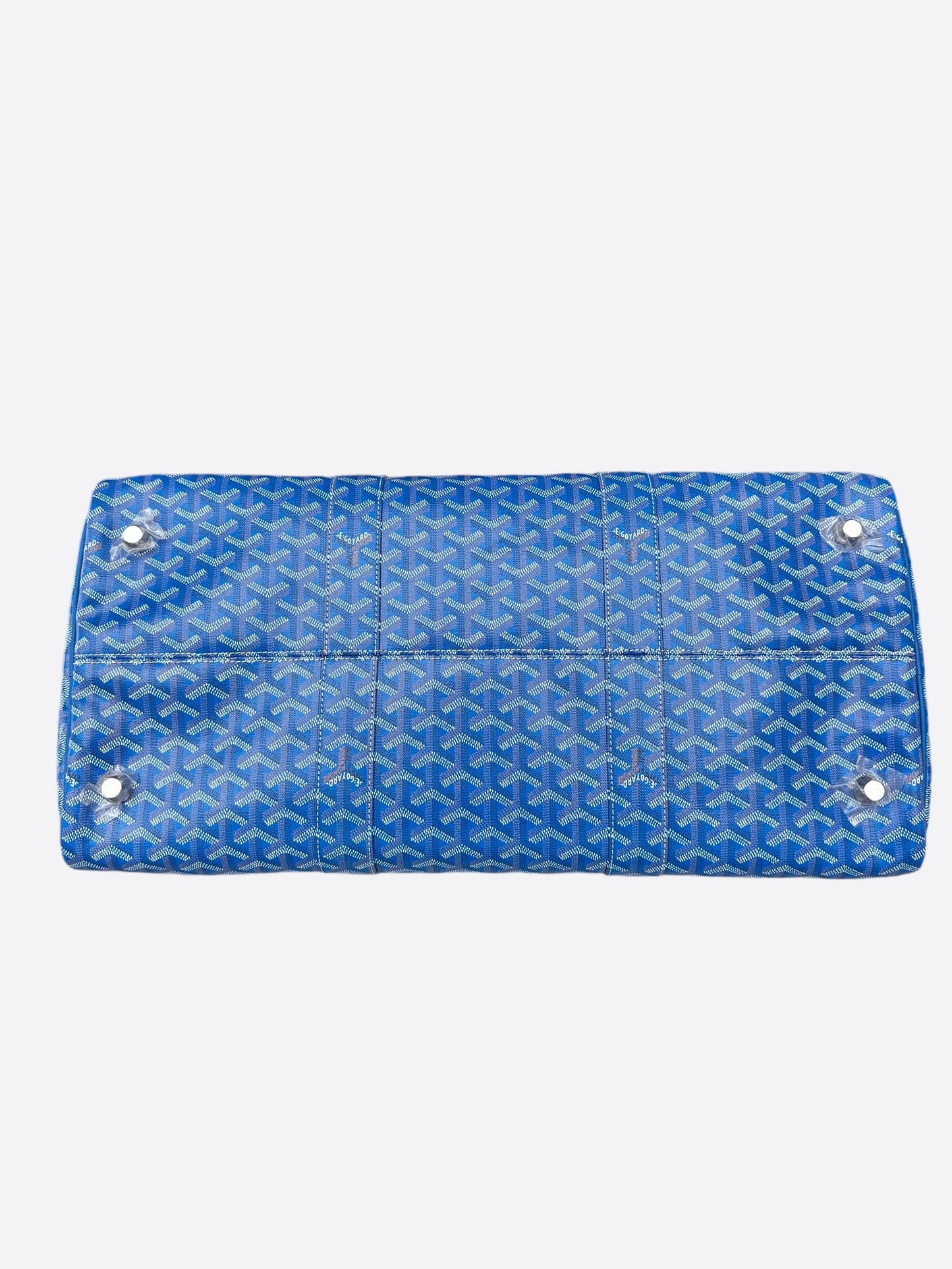 Goyard Blue Boston 50 Duffel Bag