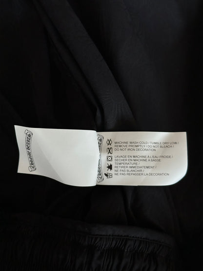 Chrome Hearts Black Cross Jacquard Match Point Windbreaker